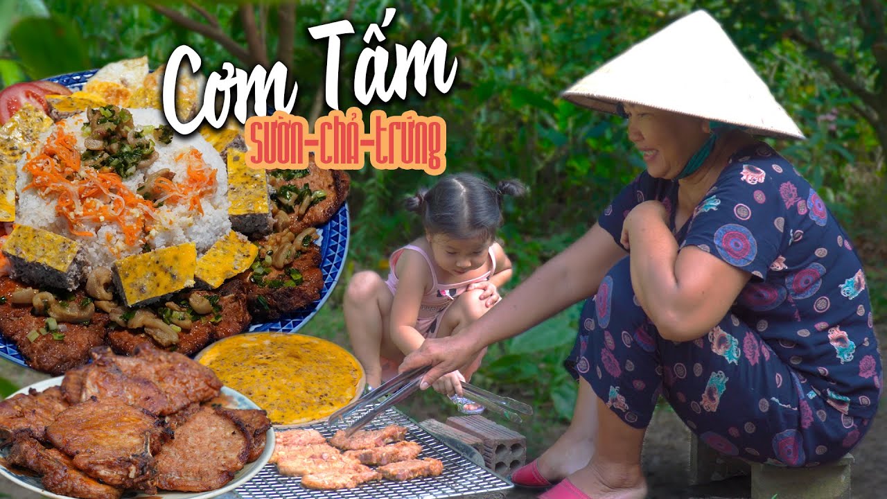 LÀM CƠM TẤM SƯỜN CHẢ NGON NHƯ NGOÀI HÀNG